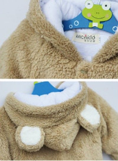 selling Autumn And Winter Baby Clothes Baby Clothing Coral Fleece Animal Style Clothing Romper Baby Bodysuit6931040