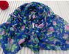 Floral Sarongs Beach Scarf Wraps Sjaal Maat 180 * 110 cm 12 stks / partij # 2708