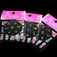 Nail Designs Stamps Image Plate 50 pcs/lot 80 Styles Nail Stamping Plate Image Timplate Plates