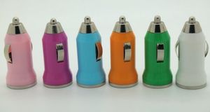 Freeshipping - Bullet Mini USB Autoladegerät Universal für PDA MP3 MP4 Handy Iphone 4 iPhone 5