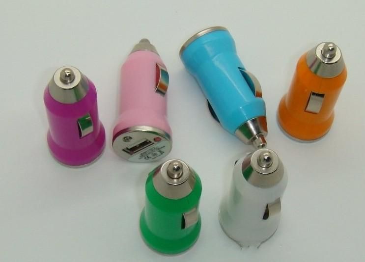 Bullet Mini USB Araba Şarj Cihazı PDA MP3 MPP4 Cep Telefonu İPhone4 iPhone4 iPhone56254942