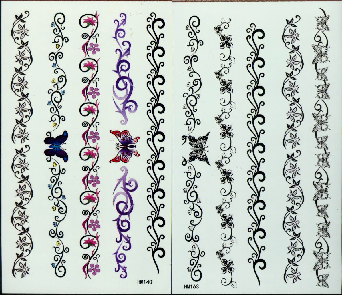 Geçici Dövmeler Için 50 adet / grup Dövme Vücut Sanatı Örümcekler Dövme Su Geçirmez Kol Göğüs Dövmeler Çıkartmalar