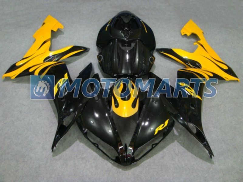Europe's most popular yellow fairings for YZFR1 04 05 06 YAMAHA YZF R1 2004 2005 2006 fairing RX1A