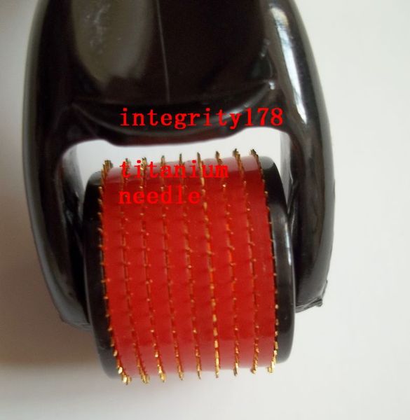

10pcs/lot mt titanium 540 micro needle skin roller dermatology therapy, microneedle skin dermaroller chinapost free