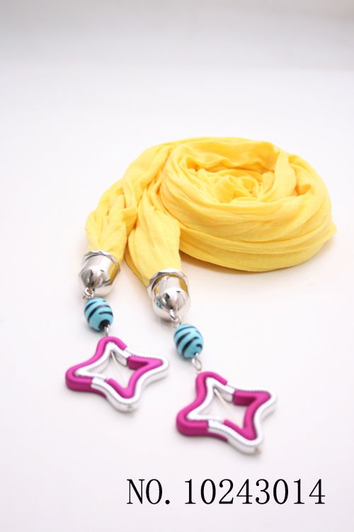 Mücevherat boyun eşarplar ile kolye eşarp takı eşarp Mix tasarım # 2740