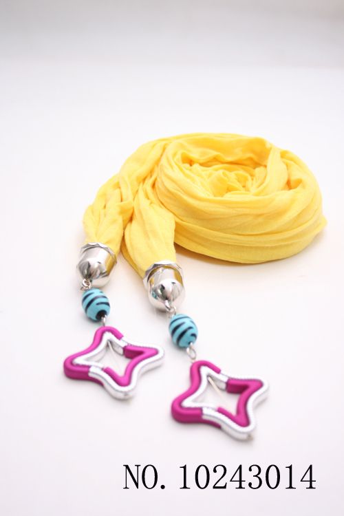 

pendants scarf jewelry scarf with jewellery Neck scarves Mix design #2740