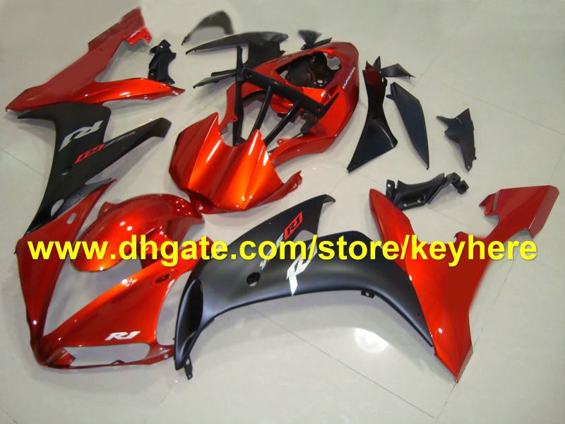 new!gloden black fairing kit for YAMAHA YZF-R1 2004 2005 2006 YZF R1 2004-2006 YZFR1 04 05 06 RX1B