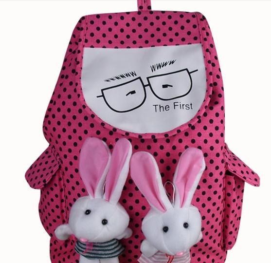 bunny school bag