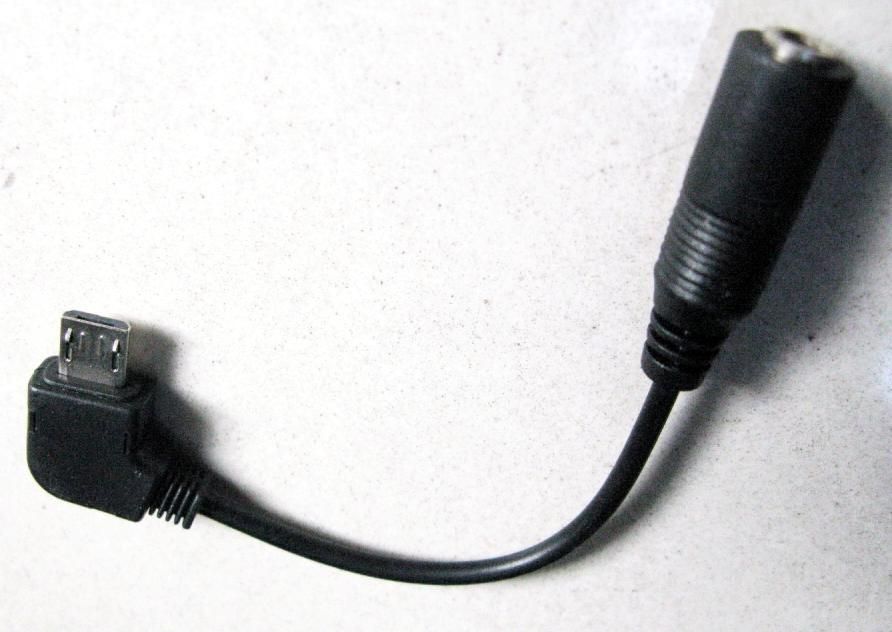 Micro USB Male TO 3.5 Mm Audio RCA Jack Adapter For8600 USB Adapter