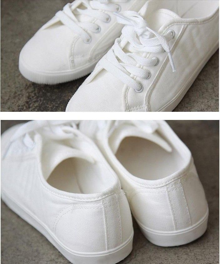 White Canvas Tennis Shoes W Wide White Canvas Tennis Shoes W Wide