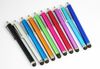 Pojemnościowy Metalowy Stylus Dotykowy Pen Dla Ipad Iphone Itouch Playbook Tablet PC Free DHL FedEx