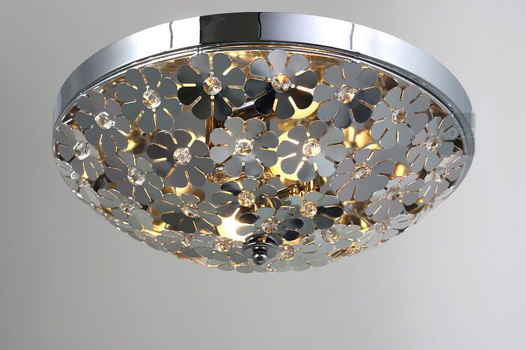 Best Modern Crystal Inserted Bedroom Ceiling Light Polished Chrome Best Modern Crystal Inserted Bedroom Ceiling Light Polished Chrome Aluminum Flower Balcony Lamp Porch Hallway Chandelier Lights Under 105 53
