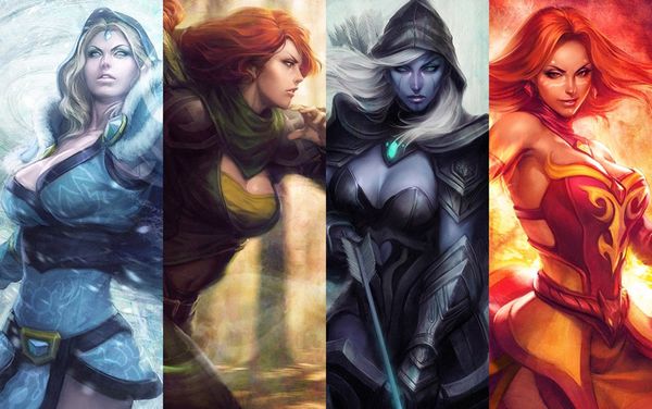 2019 Wholesale Dota 2 Girls Lina Crystal Maiden 27 Silk Poster From Wonderfulmaker 1207 Dhgatecom