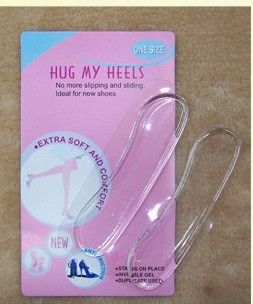Silicone Clear Gel Pads Cushion Heel Protector Shields Liner Shoe Insole #2777