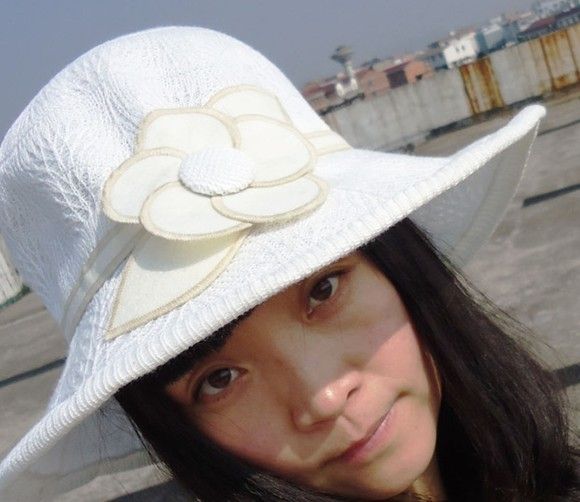 

Summer ladies Sunhat Hat Visor Leisure Sun Beach Sunbonnet Hat #2786, Mixed