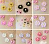 240 stks Mooie charmante 3D-mix kleur hars bloemen van nagel kunst DIY decoratie