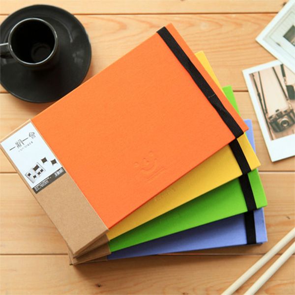 smile handmade album diy photo albums booklet yearbook scratch pad