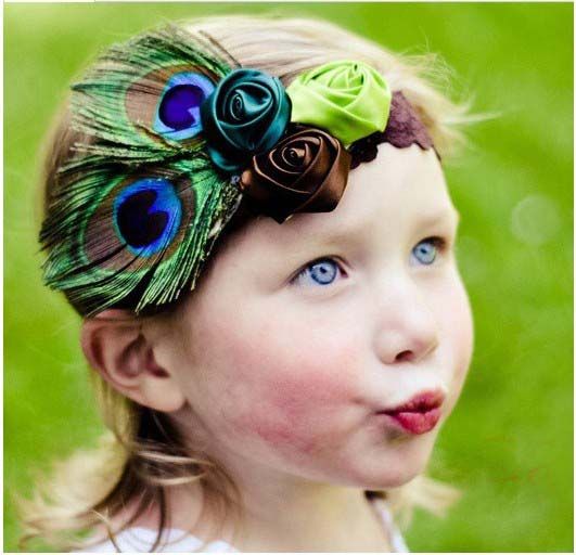 Bebek Saç Aksesuarları Kızlar Saç Tüyler Moda Başlık Çocuk İnci Çiçeği ilmek Bantlar
