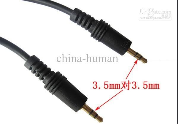 3.5mm to 3.5mm Aux Straight Cable,stereo cable adapter,50CM Length stereo audio cable 150pcs Free HK