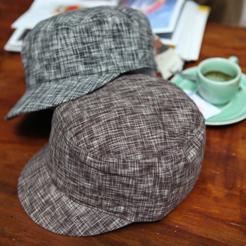 short brim hat mens