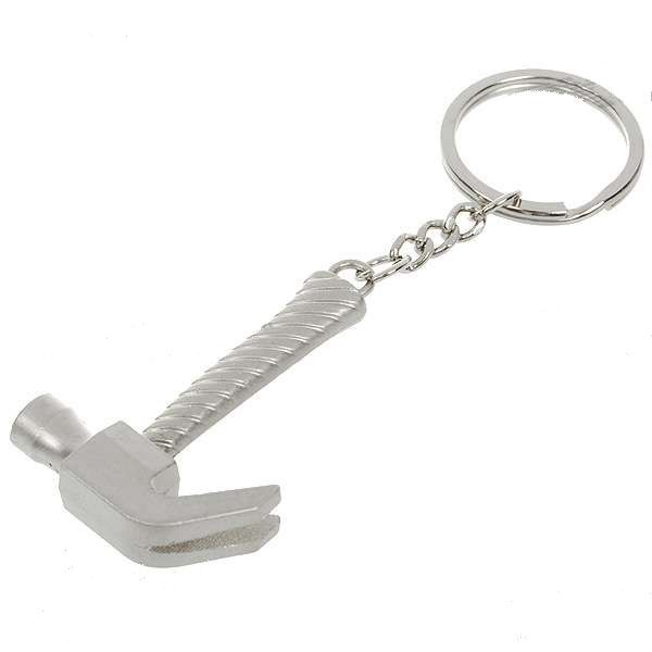 Stainless Steel Mini Hammer Keychain From Windyaiai, 6.04