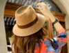 ファッション女性ウールのドレス帽子レディースキャップトップハットスティンディブリムハット＃2797