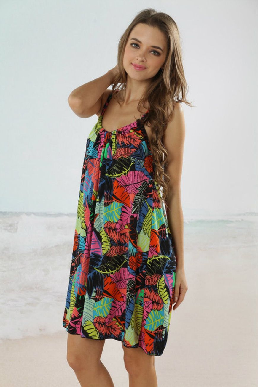 Paréo Plage Imprimé Léopard - Sarong Femme Léger - Cache-maillot élégant - Vacances été