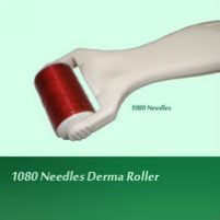 MT 1080 rullo di titanio derma, 1080 aghi Dermaroller per il trattamento del corpo 5 PZ, rullo titaium derma SPEDIZIONE GRATUITA