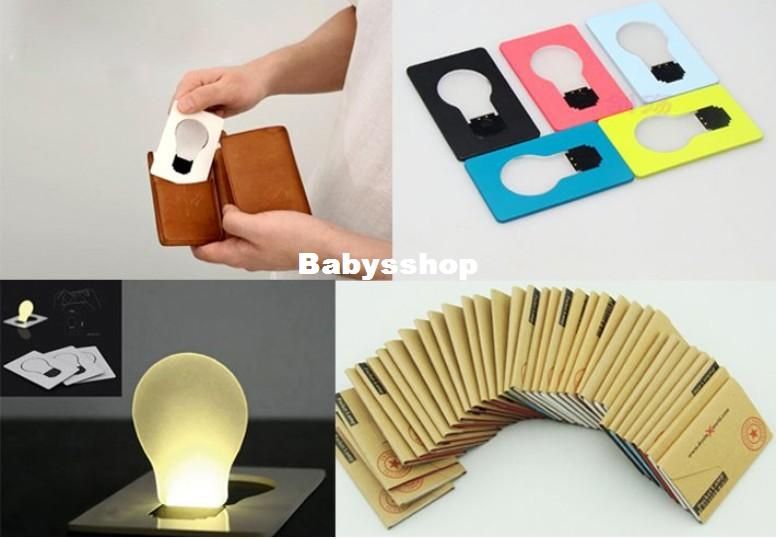 Mini LED Credit Card Light,Cerative Card Lamp, Pocket LED Light For Promotio From 0.
