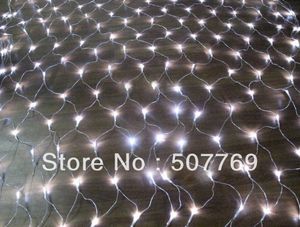 LED 1.5M X 1.5Mカラフルな100 LED Webネットの妖精の軽いカーテンネットライトネットランプ5ピース
