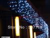 6m * 1m 25m 256leds pintar pista LED lâmpadas de corda cortina icicle natal home jardim festival luzes