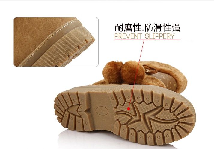 winter boots rubber sole