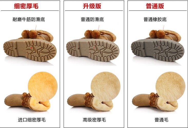 winter boots rubber sole