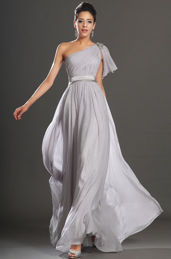 Grey Evening Dresses