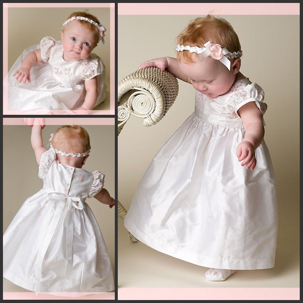 baby girl dress white