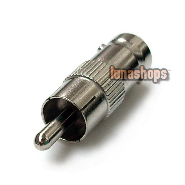 rca bnc you to can convert Computer MALE COAXIAL CONVERTER BNC FEMALE RCA ADAPTER TO