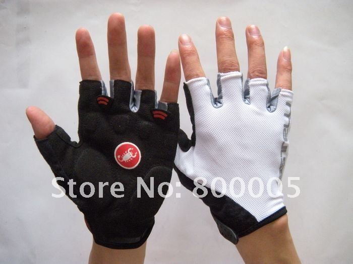 castelli fingerless gloves