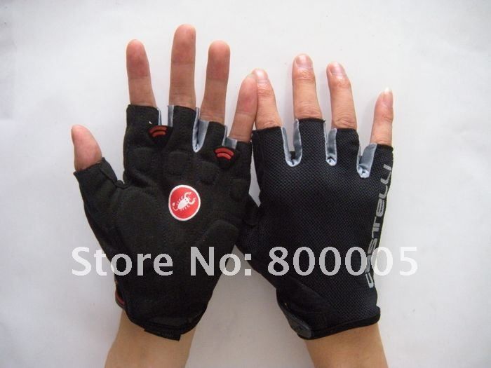 castelli fingerless gloves