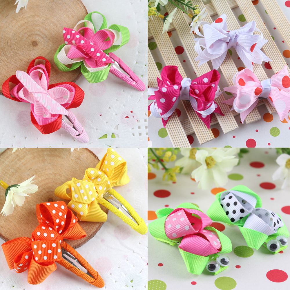 flower hair clips for babies