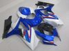 Suzuki GSXR1000 K7 2007 2008 GSXR 1000 07 08 için enjeksiyon kalıplı Fairng Kit