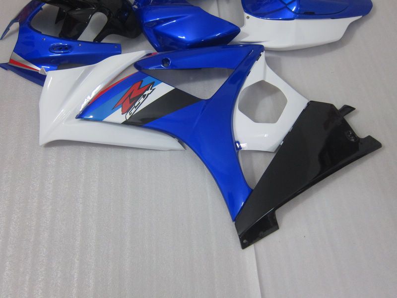 Spuitgegoten fairng kit voor SUZUKI GSXR1000 K7 2007 2008 GSXR 1000 07 08 accepteren aanpassen kleur