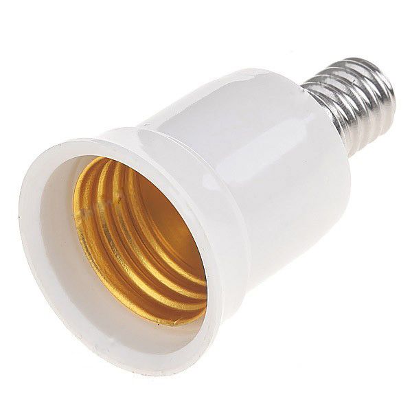 E14 Cap To E27 Socket Base Adapter Converter Holder For Led Free E14 Cap To E27 Socket Base Adapter Converter Holder For Led Halogen Cfl Light Bulb