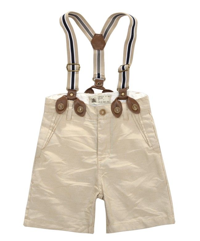 baby boy shorts and braces