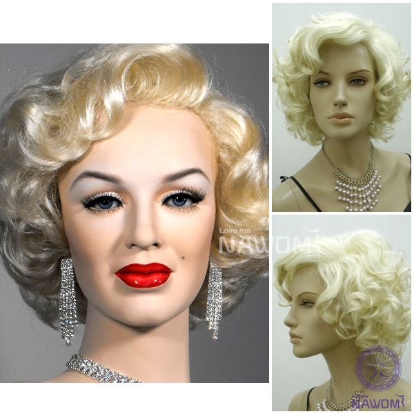 perruque marilyn monroe pas cher