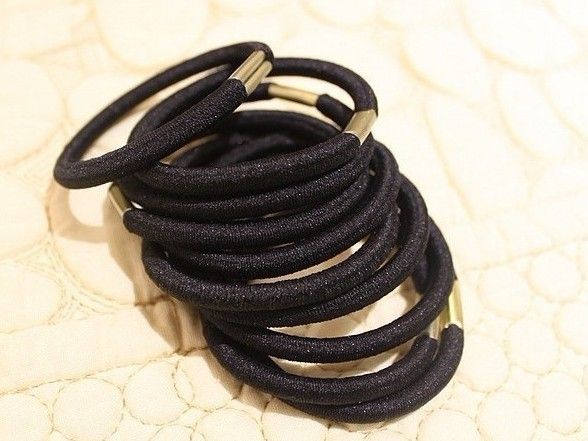2019 Free Black Hair Bands Ponytail Holder Scrunchie S Ponies Girl
