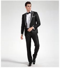 Hot Recommend Men Blazer Wedding Dress Prom Clothing Groom Tuxedos Business Suits Customise (clothes+pants+tie) no:8020