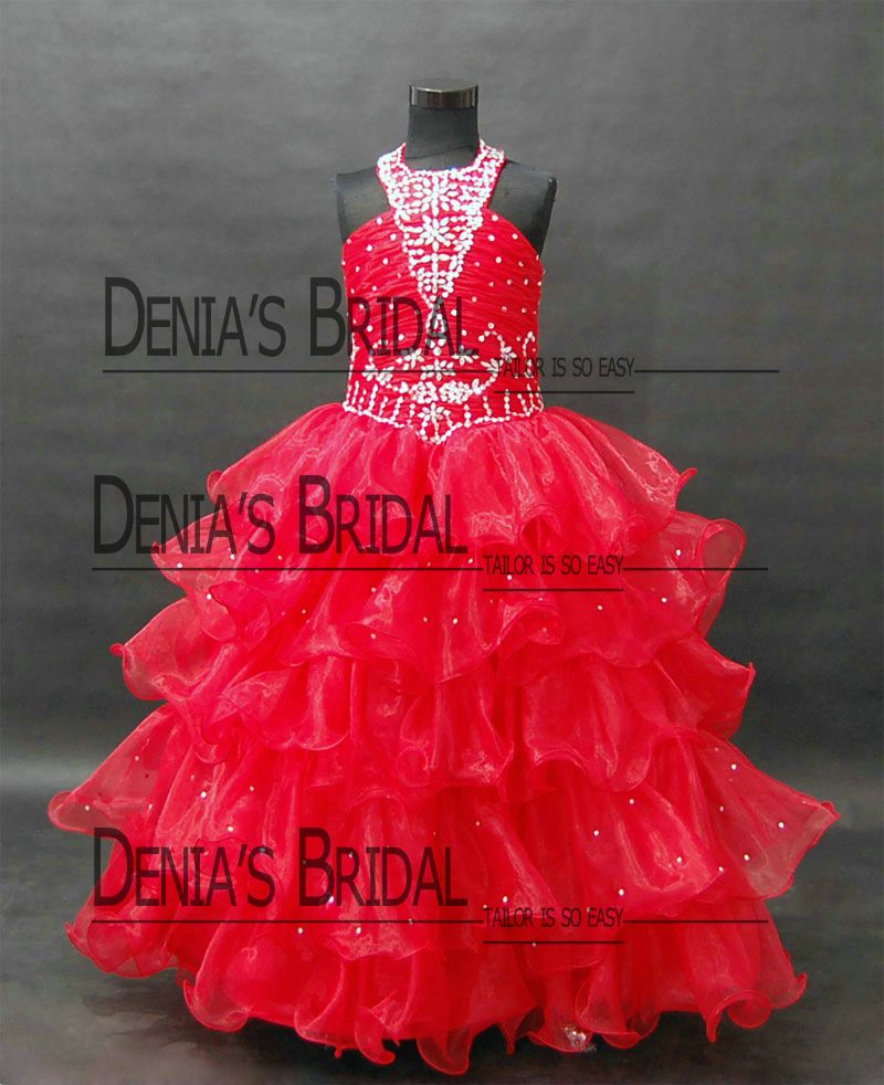 7 years old girl gown