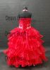 2016 Real Kids Pageant Dresses Little Girls Party Gowns for Seven Years Old Halter Princess Birthday Party Gowns
