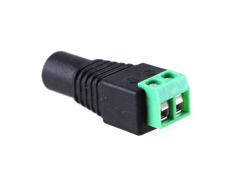 Female DC connector 5.5 DC Power CCTV UTP Power Plug Adapter Cable Female Camera BNC Connector