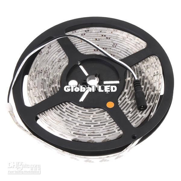 Warm White light 5M/roll Waterproof Epoxy led string SMD 3528 300 LED Strip Lighting H8331WW